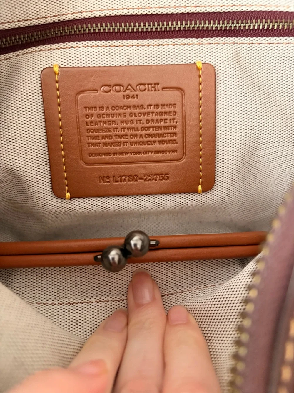 Coach Rogue 30 like new condition